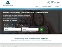 Tablet Screenshot of get-foreclosure-defense.com